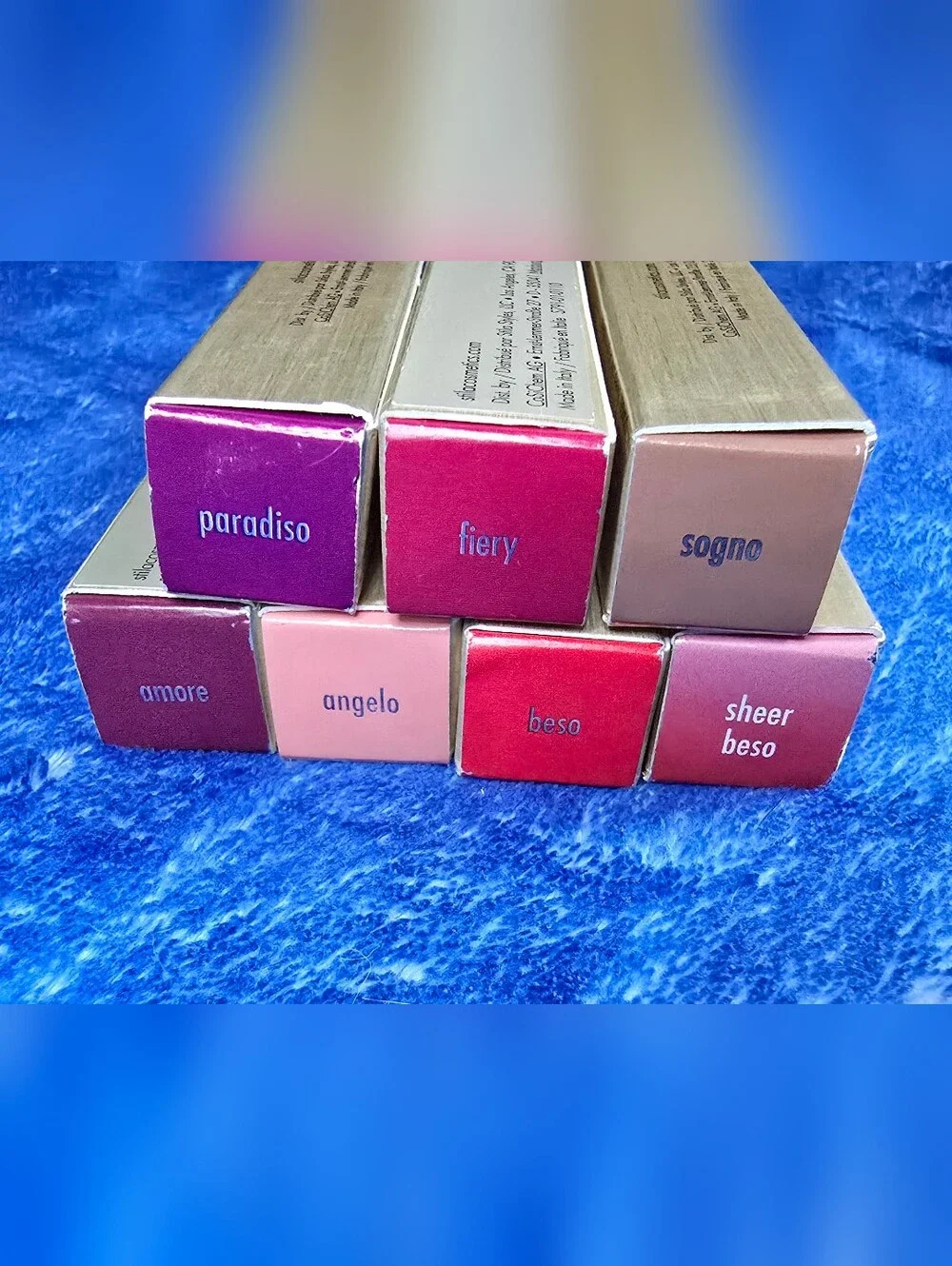 Stila Stay All Day Liquid Lipstick 7-Piece Bundle NIB